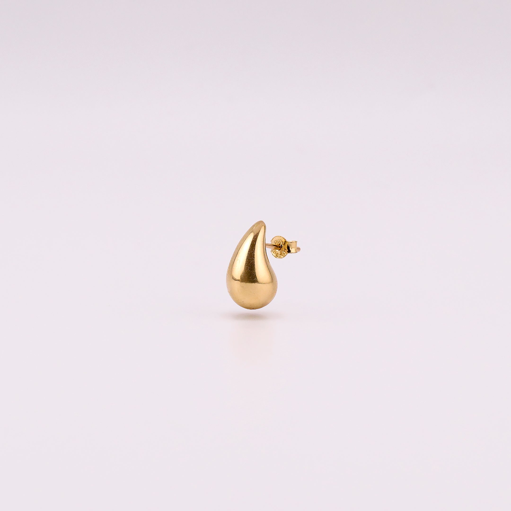 Aretes Gota en Oro de 14K