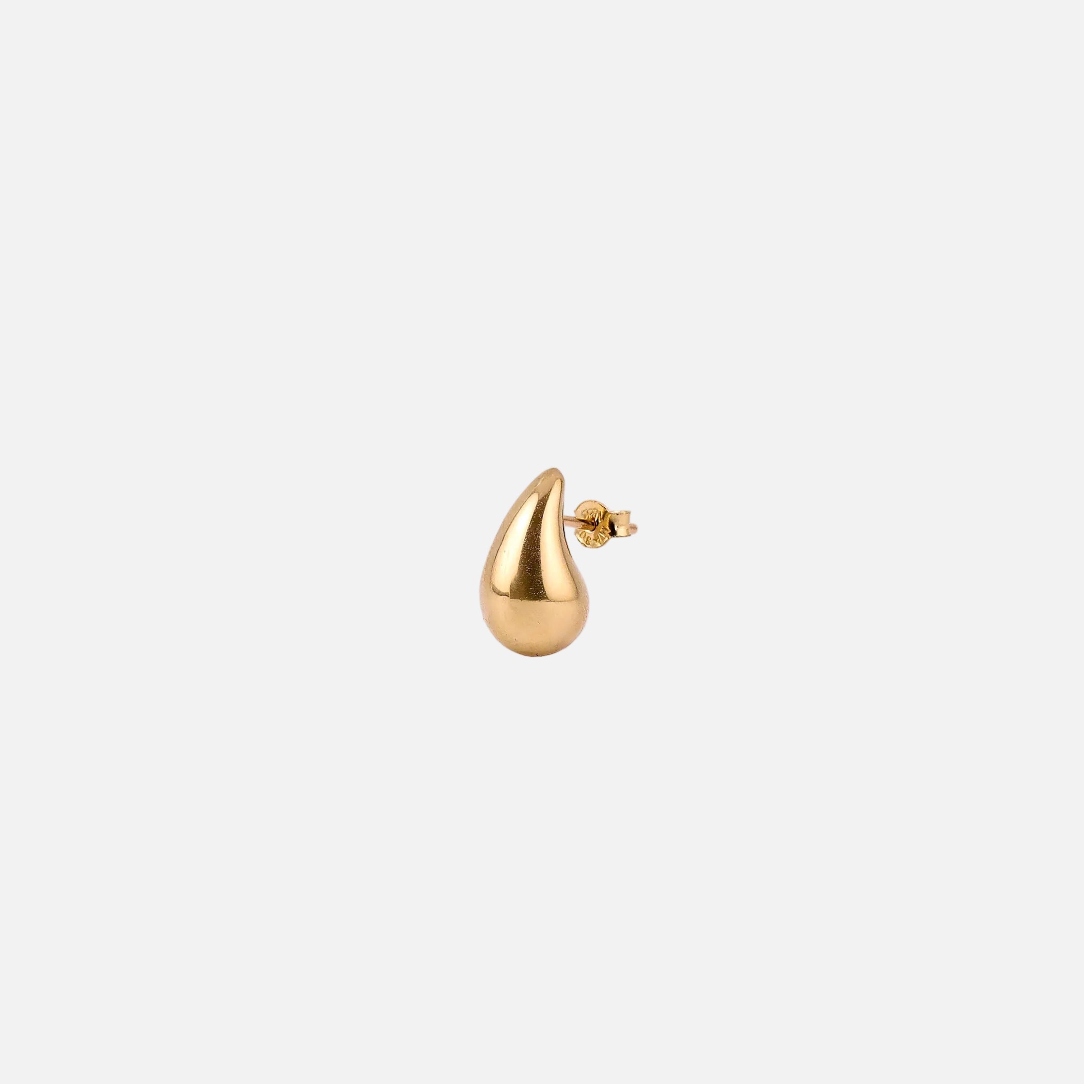 Aretes Gota en Oro de 14K