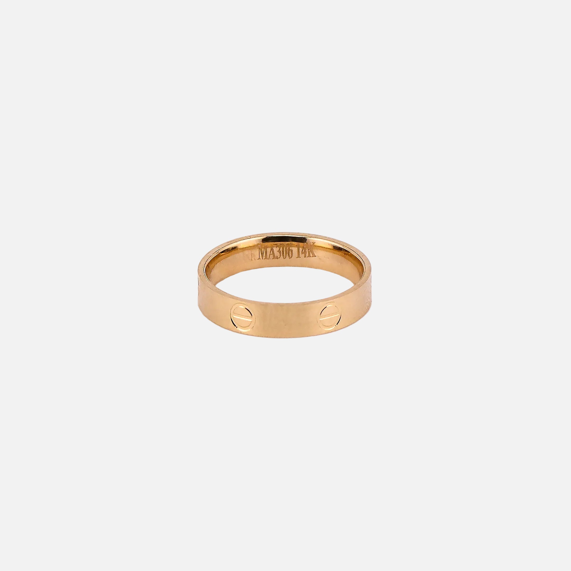 Anillo Clásico en Oro de 14K