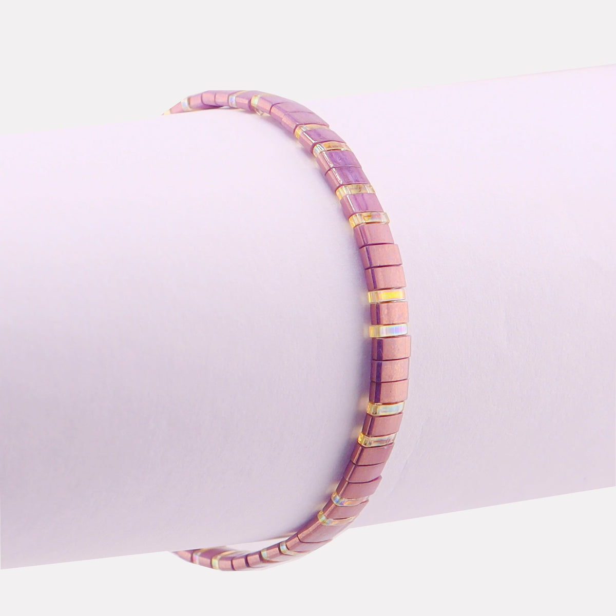 Pulsera Miyuki Lavanda