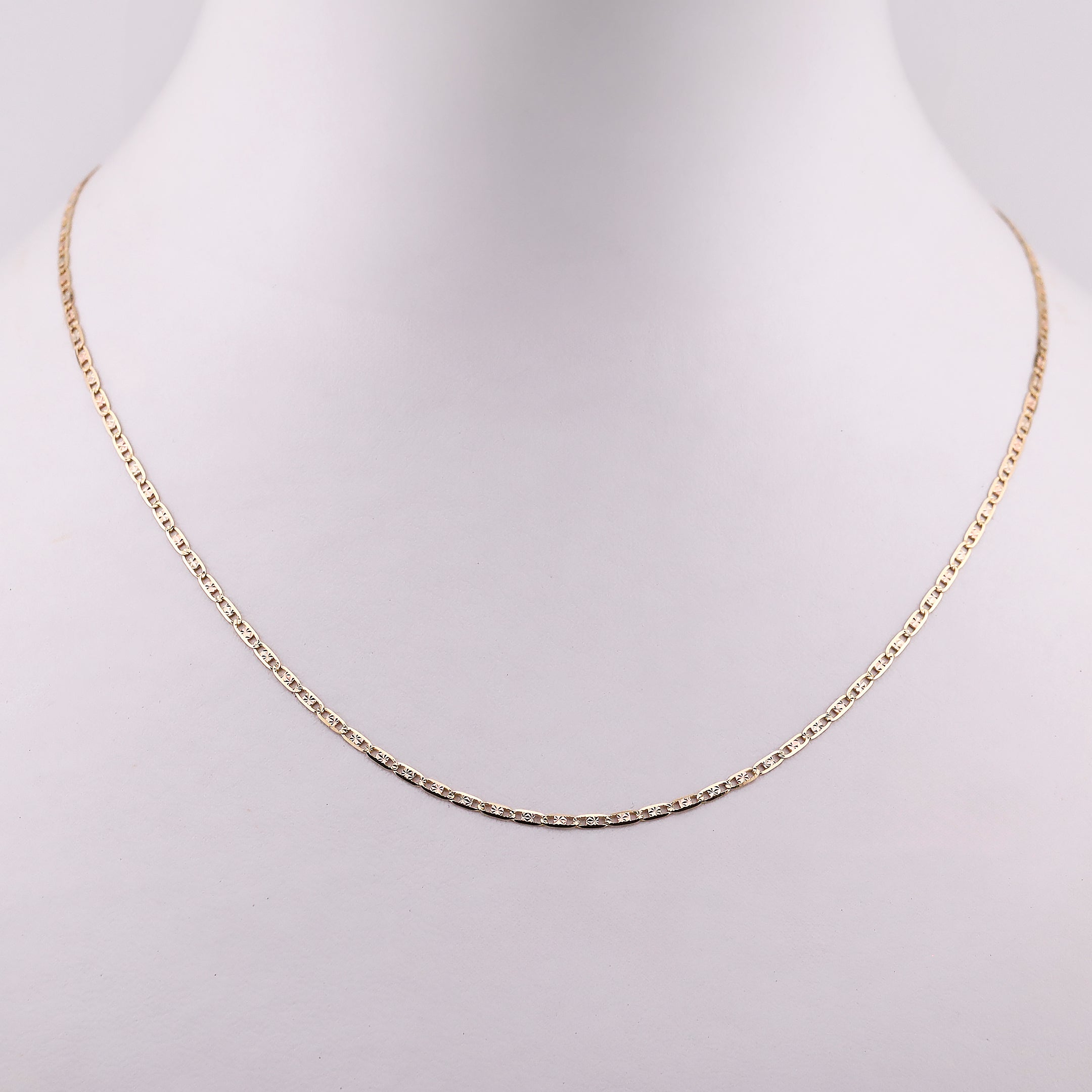 Cadena Valentino en Oro de 14K