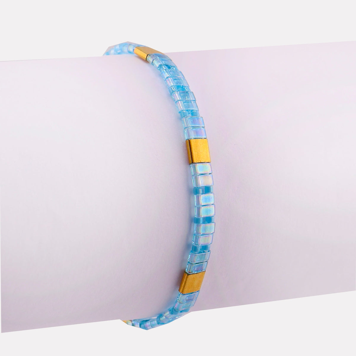 Pulsera Miyuki Baby Blue