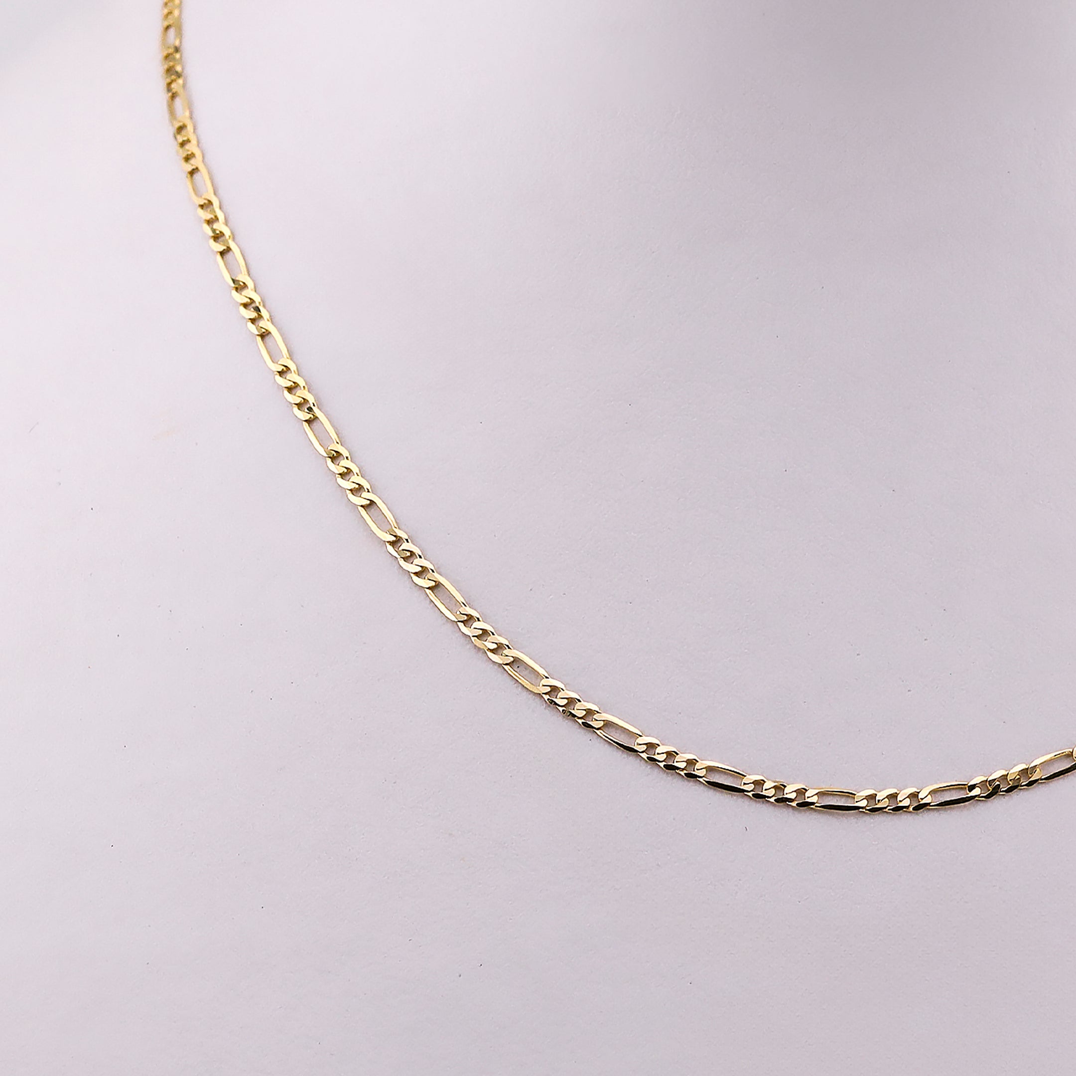 Cadena Tejido 3x1 en Oro de 14K