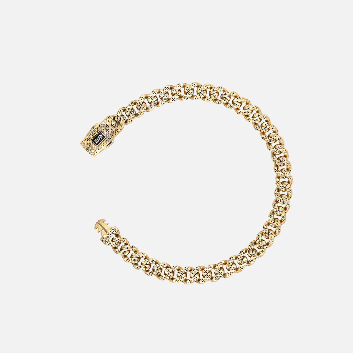 Línea Monaco Chain en oro 10K y 14K · Balsas Gold