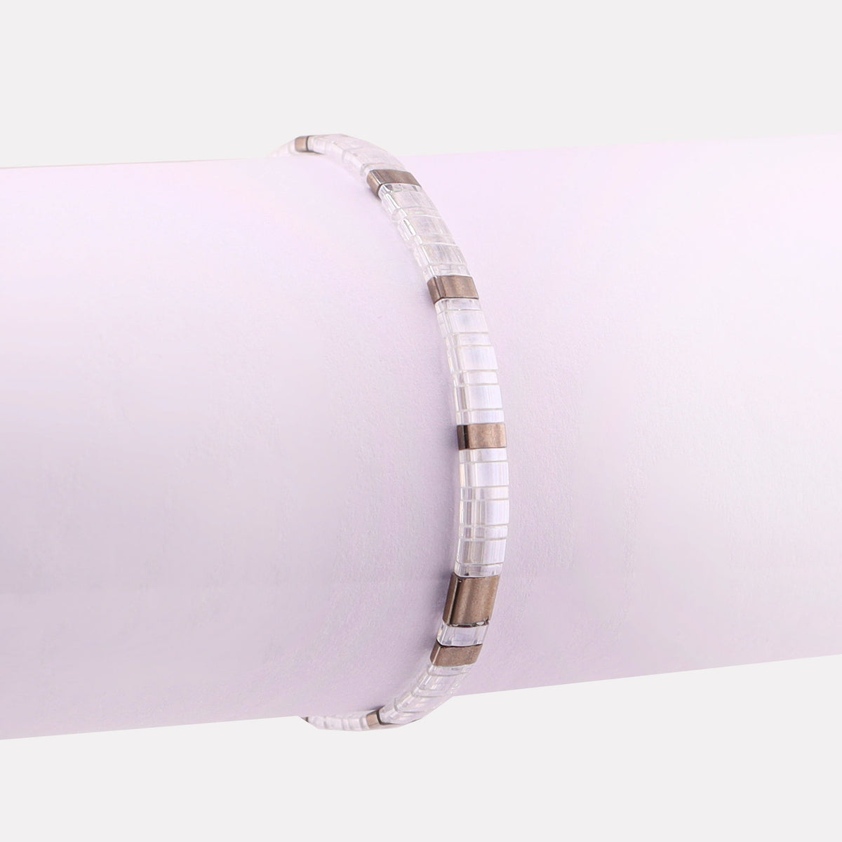 Pulsera Miyuki Niebla