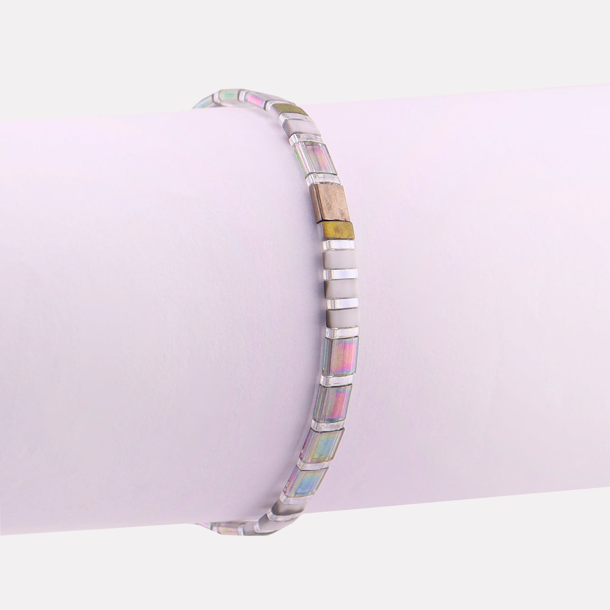 Pulsera Miyuki Niebla