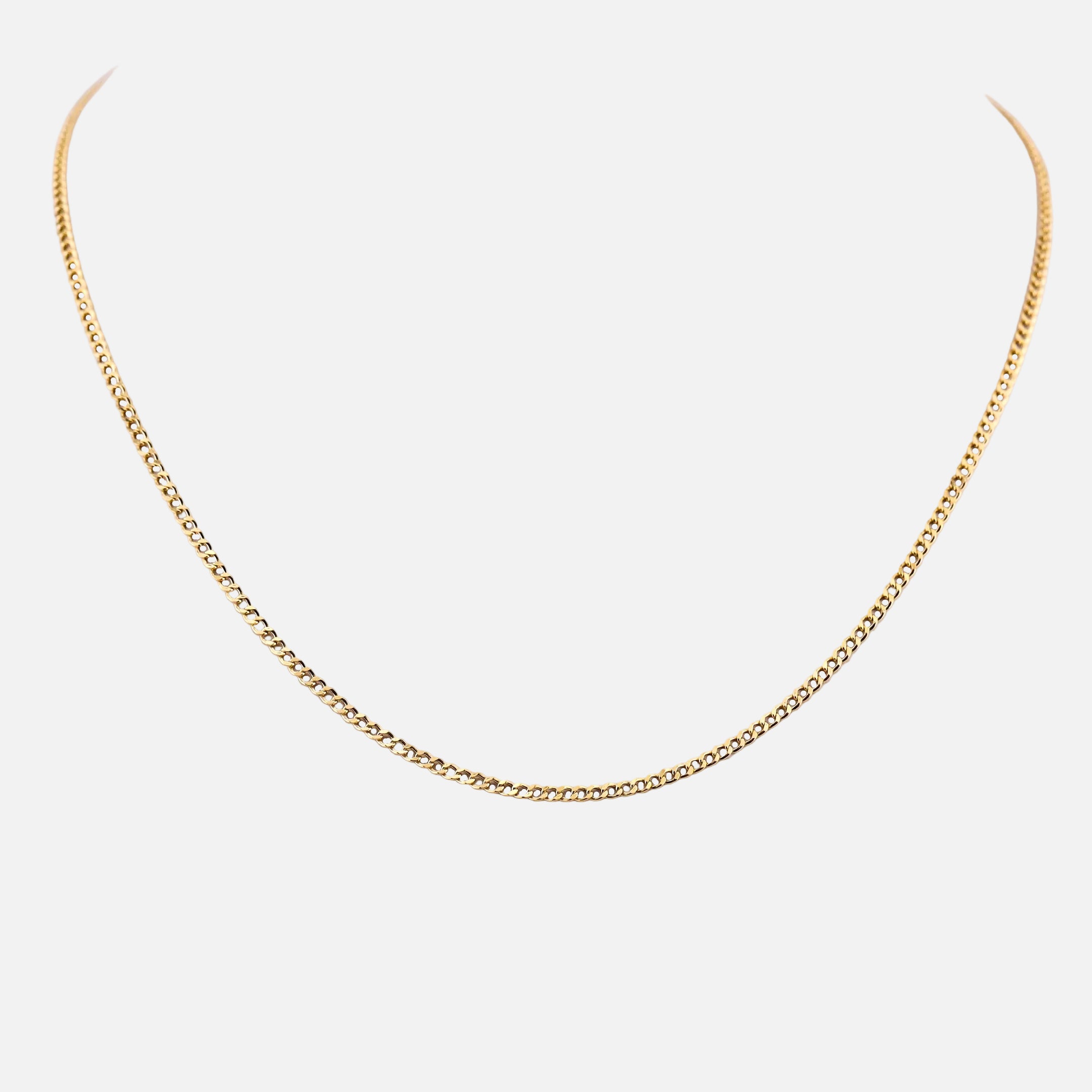 Cadena Eslabón en Oro de 10K