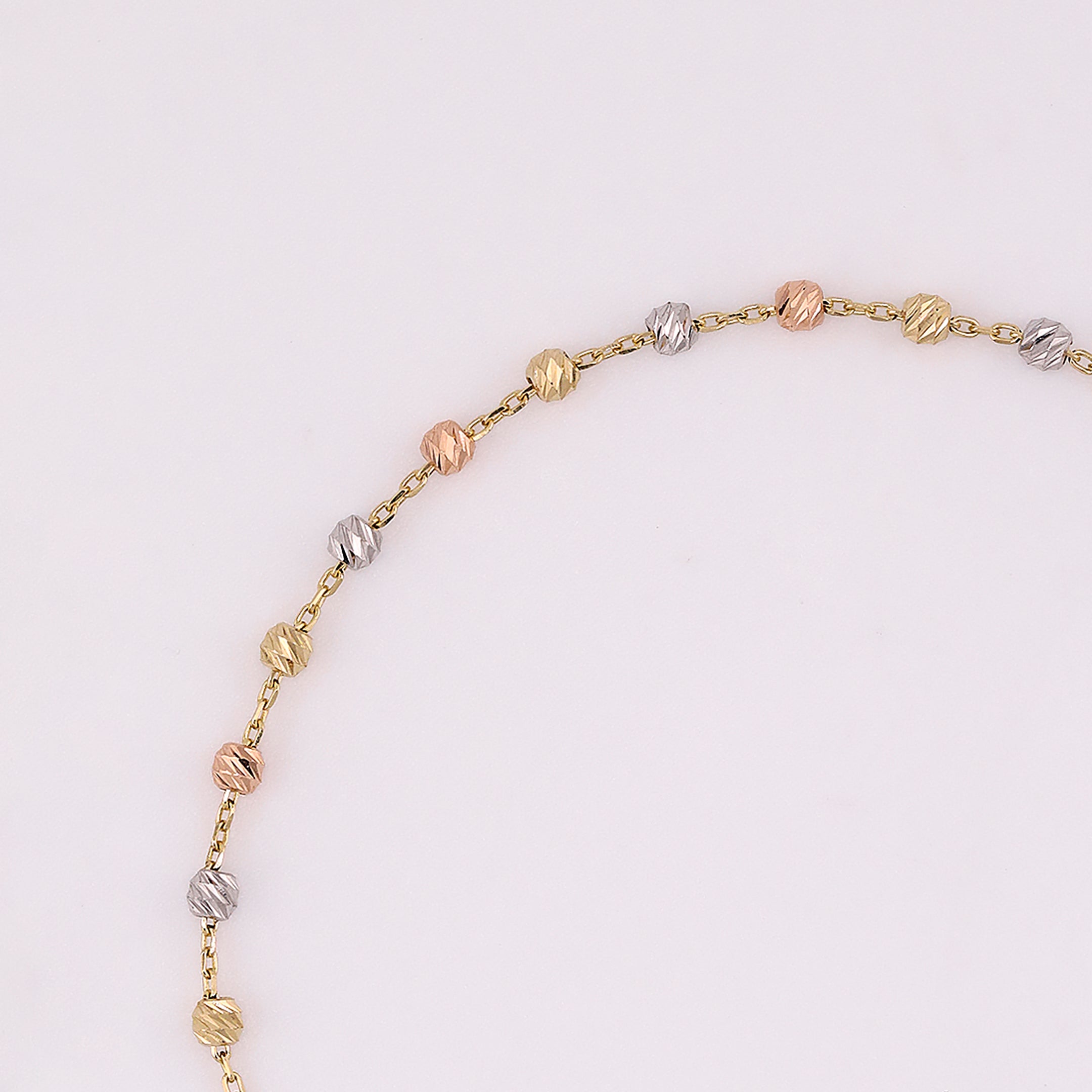 Pulsera Viviana Diamantada en Oro de 14K