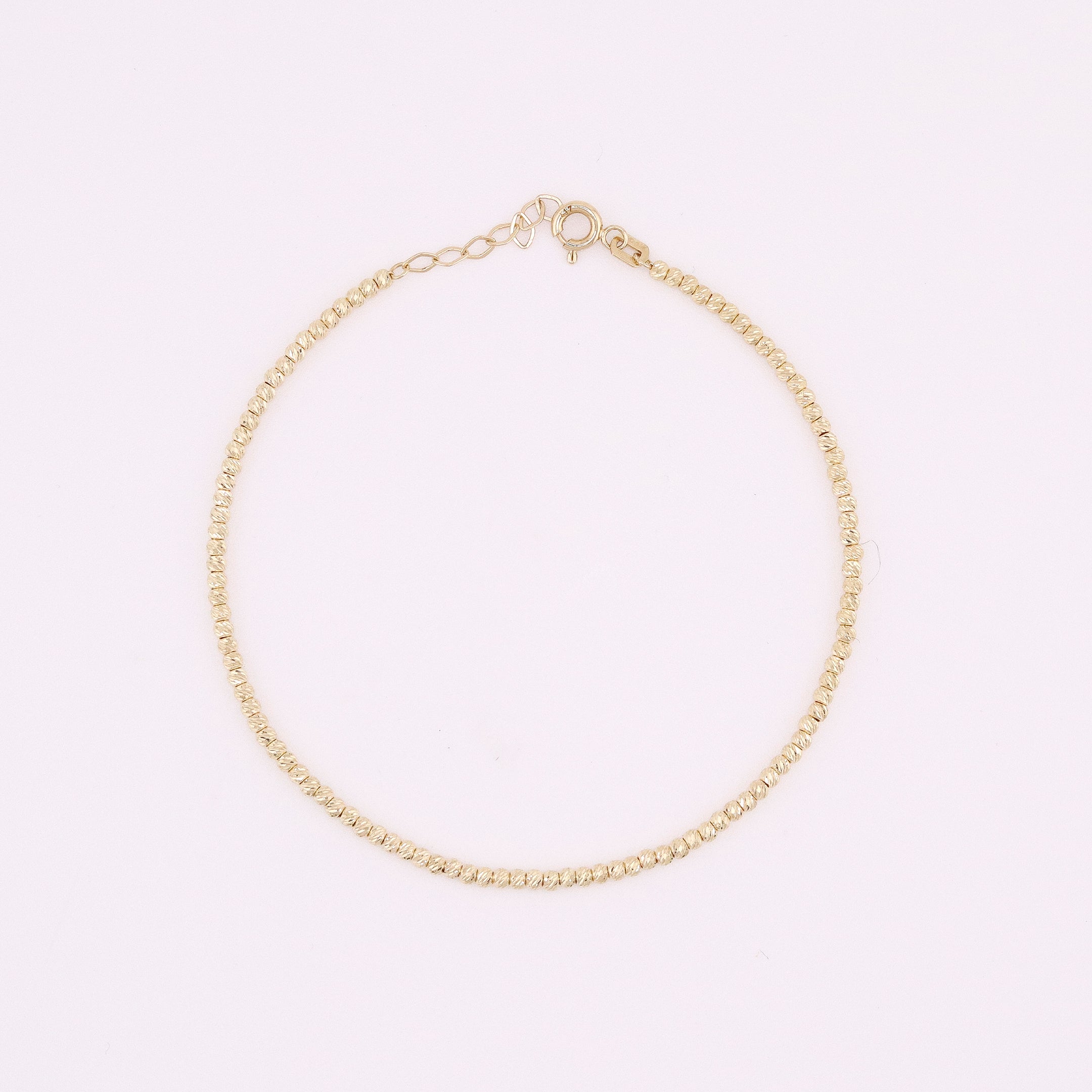 Pulsera de Oro Borlas de 10K