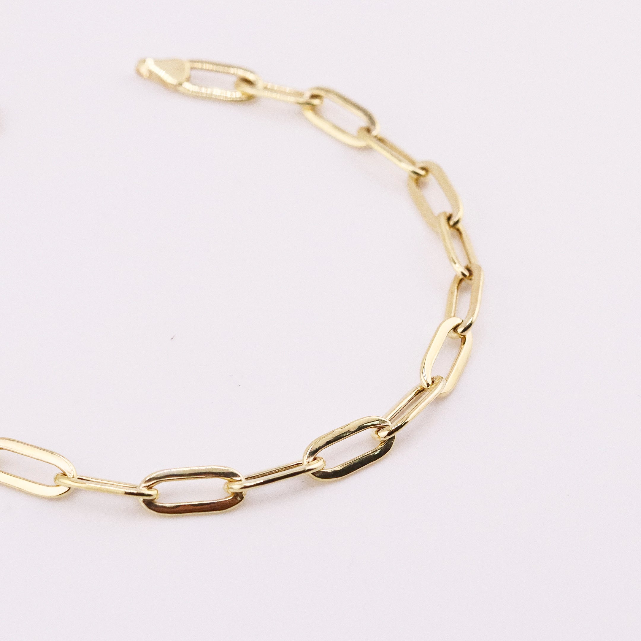 Pulsera de Oro Clip de 10K
