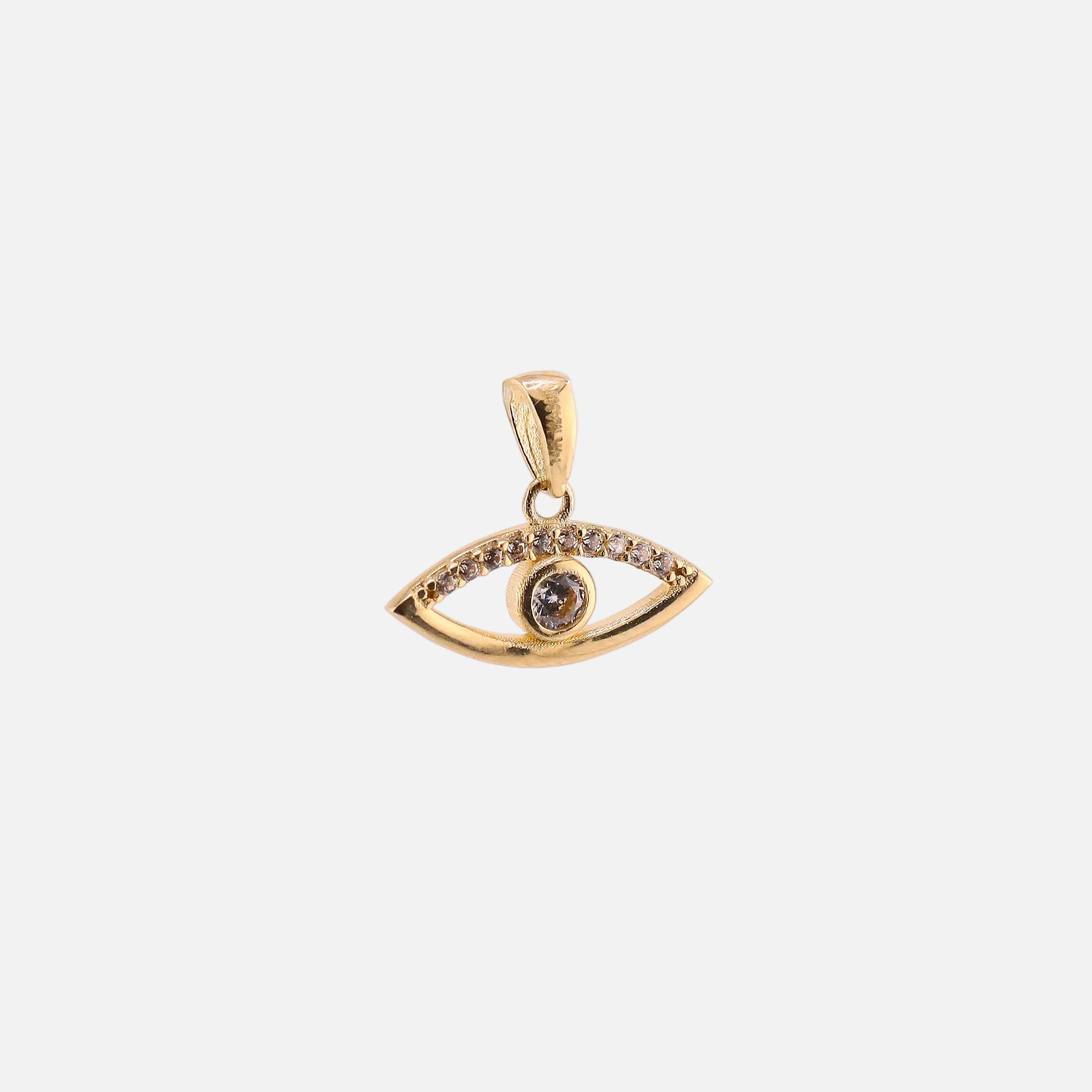 Dije Ojo en Oro de 14K