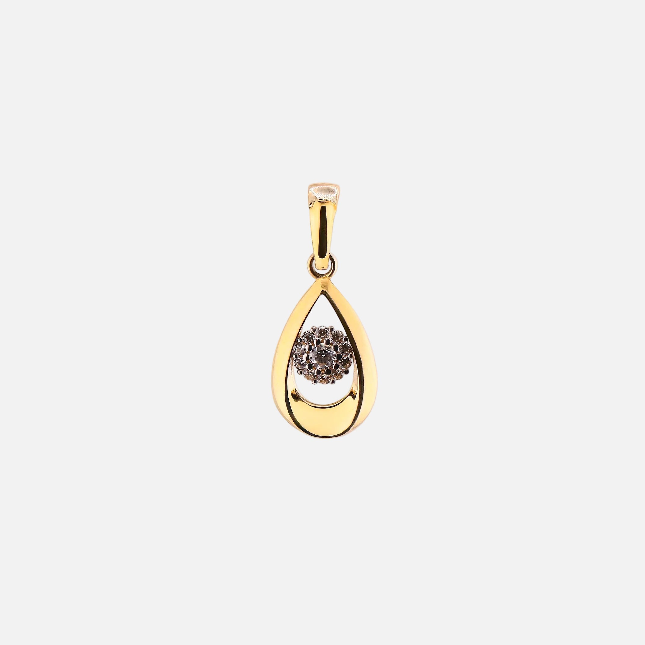 Dije Gota en Oro de 14K
