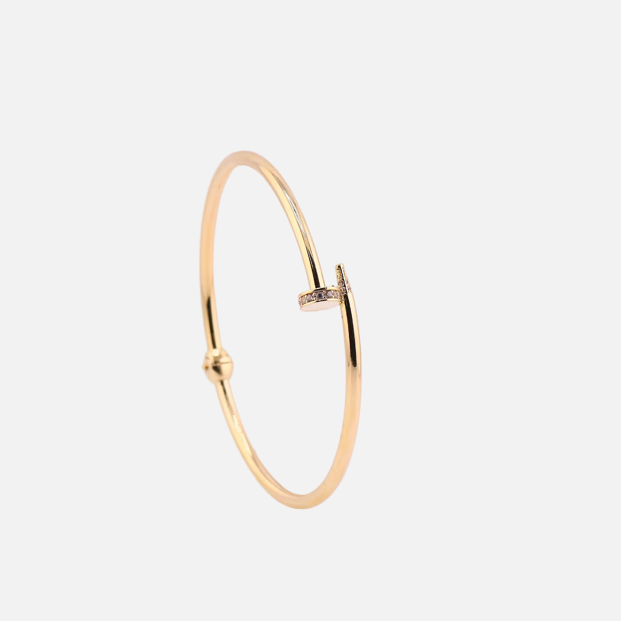 Brazalete Clavo en Oro de 10K