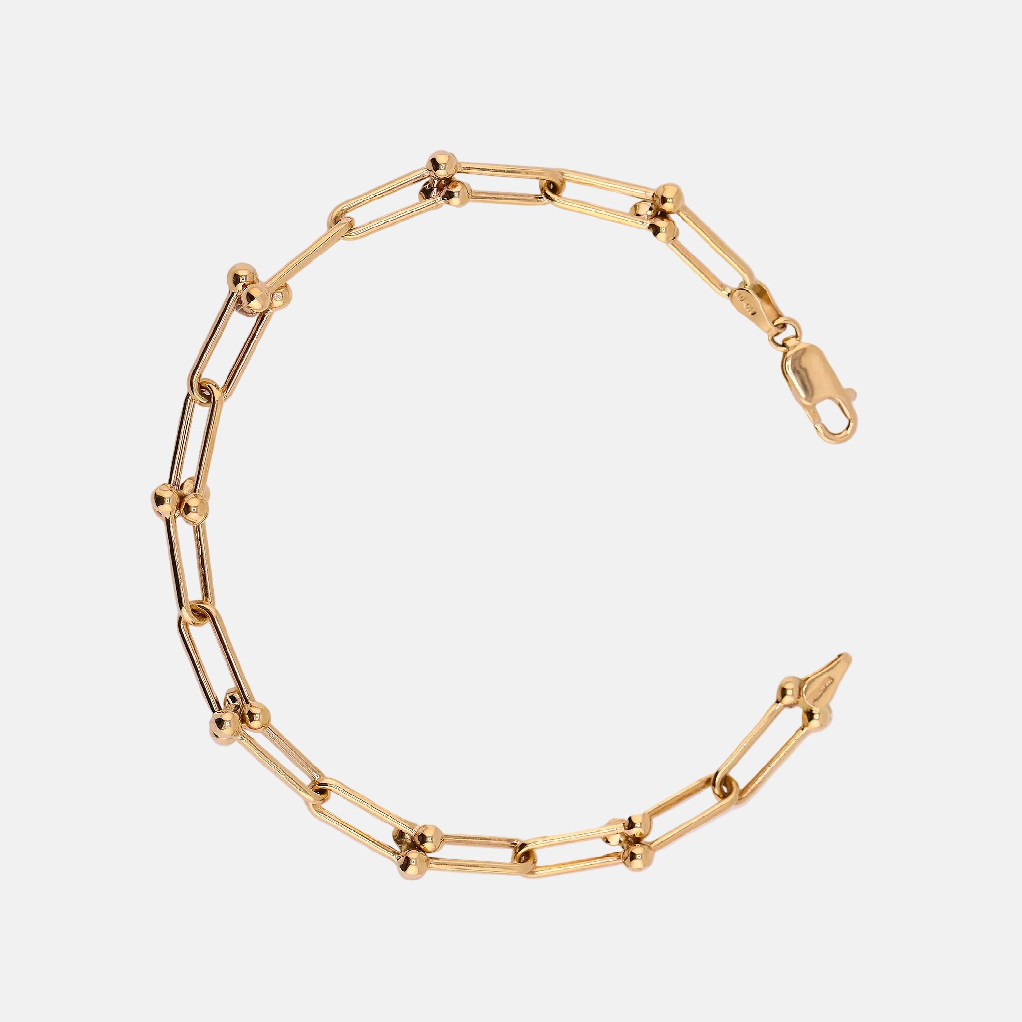 Pulso Clip en Oro de 14K