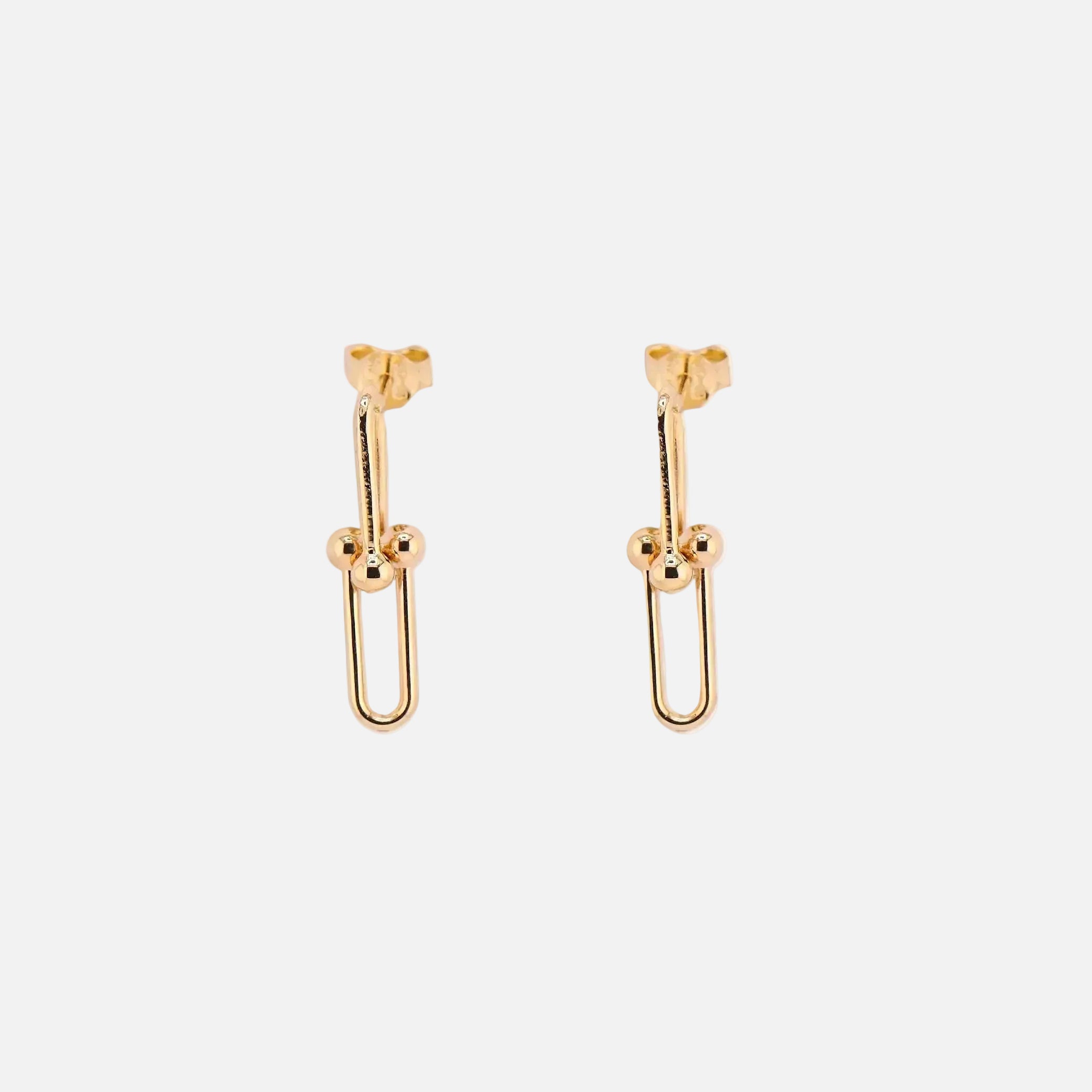 Aretes Clip en Oro de 14K